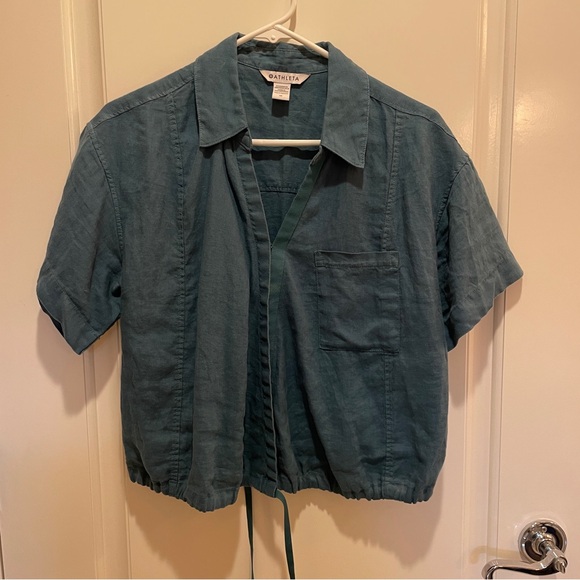 Athleta Linen Two-Piece Outfit - Picture 2 of 8